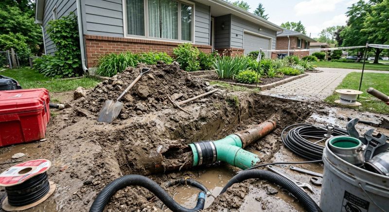 Clogged Sewer Repair in Annapolis, MD