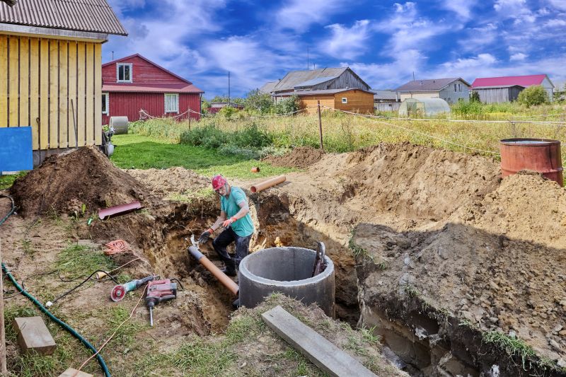 Sewage Tank Installation in Austin, TX