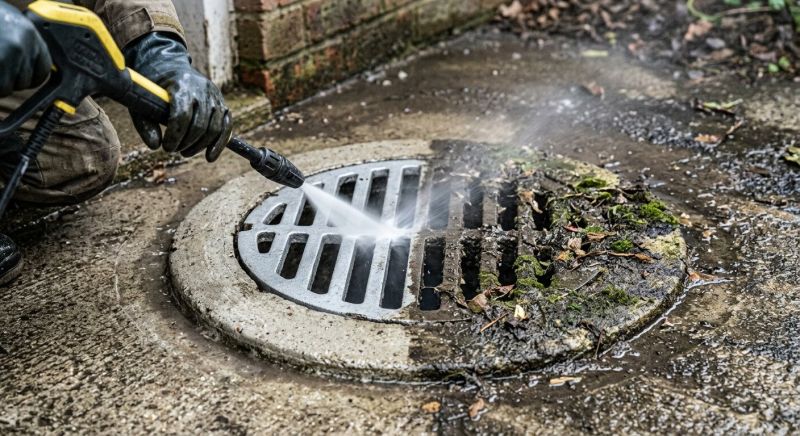 Exterior Drain Cleaning in Columbus, OH