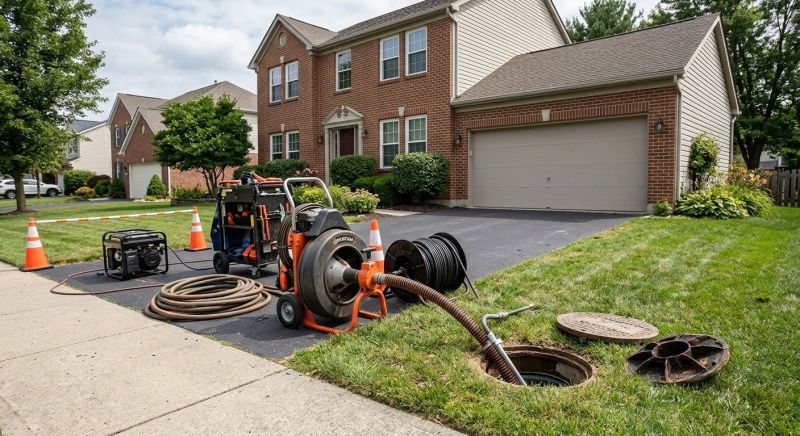 Sewer Line Cleaning in Fredericksburg, VA